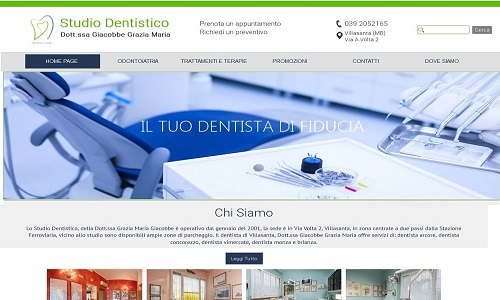 Posizionamento sito dentista Villasanta Posizionamento sito dentista Villasanta