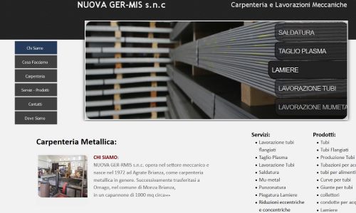 Posizionamento Sito Carpenteria Posizionamento Sito Carpenteria